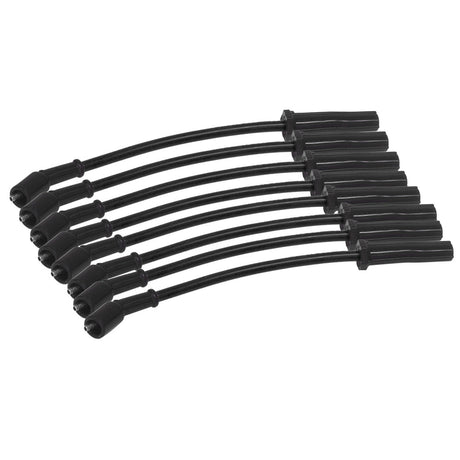Proflow Spark Plug Pro Lead Wires, 10mm Spiral Core, Black, Black Boots, LS For Holden Commodore, Chev - PFEIGLS10LSBK PFEIGLS10LSBK