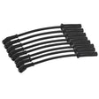 Proflow Spark Plug Pro Lead Wires, 8.8mm Spiral Core, Black, Black Boots, LS For Holden Commodore, Chev - PFEIGLS88LSBK PFEIGLS88LSBK