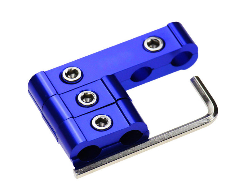 Proflow Billet Aluminium Ignition Lead Wire Looms Blue Suit 10mm Leads - PFEIGN10BL PFEIGN10BL
