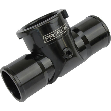Proflow Radiator Hose Filler, Inline, Billet Black, 1.5 in./1.5 in. - PFEIRFBK PFEIRFBK
