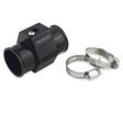 Proflow Water Temperature Sensor Adapter, 38mm (1.50''), 1/8 in. NPT Port, Billet Aluminium, Black Anodised - PFEIRTABK PFEIRTABK
