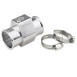 Proflow Water Temperature Sensor Adapter, 38mm (1.50''), 1/8 in. NPT Port, Billet Aluminium, Silver Anodised - PFEIRTA PFEIRTA