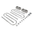 Proflow Lowering Blocks, 1.5'' Aluminium, Ford & Holden Leaf Spring, Universal, kit - PFELBU-4150 PFELBU-4150