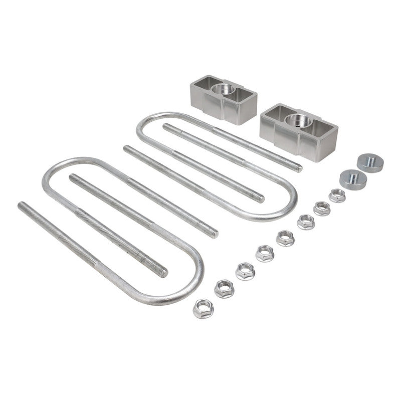 Proflow Lowering Blocks, 1.5'' Aluminium, Ford & Holden Leaf Spring, Universal, kit - PFELBU-4150 PFELBU-4150