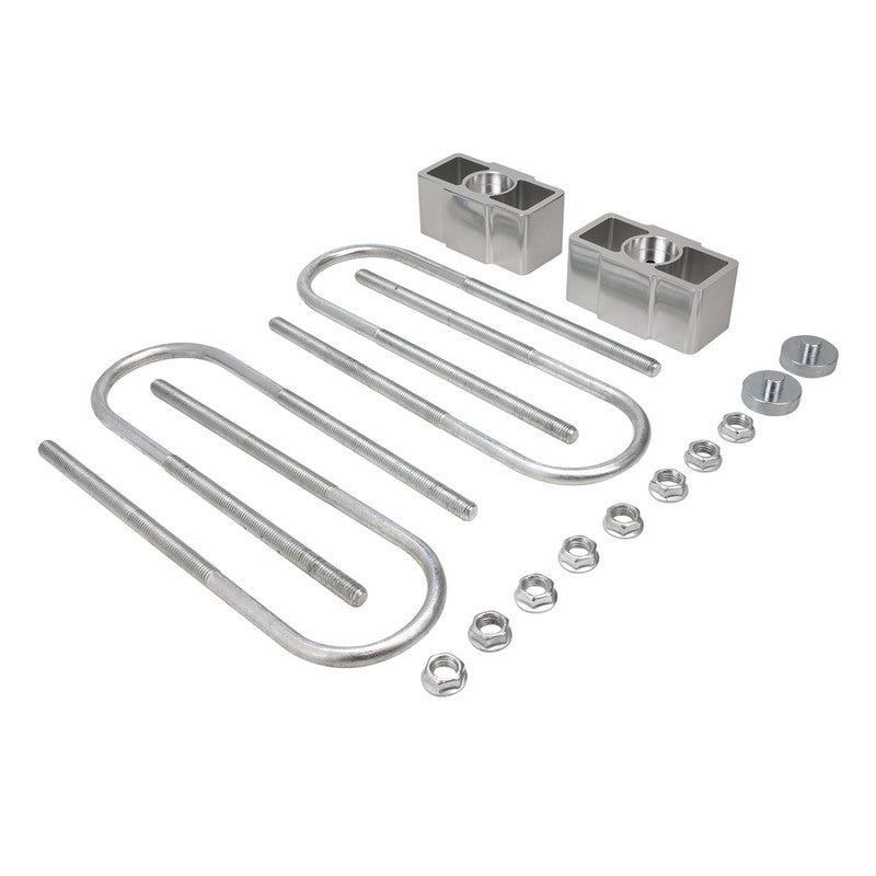 Proflow Lowering Blocks, 2'' Aluminium, Ford & Holden Leaf Spring, Universal, kit - PFELBU-4200 PFELBU-4200