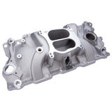 Proflow Intake Manifold, AirDual , Aluminium, Natural, Square/Spread Bore, For Chevrolet, Small Block - PFEM2101 PFEM2101