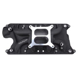 Proflow Intake Manifold, AirDual , Aluminium, Black Square bore SB For Ford 289, 302 - PFEM2121-BK