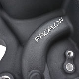 Proflow Intake Manifold, AirDual , Aluminium, Black Square bore SB For Ford 289, 302 - PFEM2121-BK
