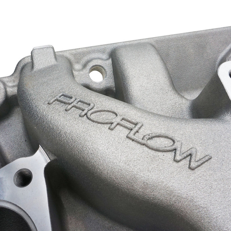 Proflow Intake Manifold, AirDual, Aluminium, Square/Spread Bore, For Holden, Commodore V8, 253, 308, Each - PFEM2194
