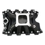 Proflow Intake Manifold, MaxJr, Single Plane, Square Bore, Aluminium, Black, For Holden, Commodore V8, VN Heads 253, 304, 308 - PFEM2894-BK