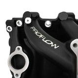 Proflow Intake Manifold, MaxJr, Single Plane, Square Bore, Aluminium, Black, For Holden, Commodore V8, VN Heads 253, 304, 308 - PFEM2894-BK