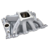 Proflow Intake Manifold, MaxJr, Single Plane, Square Bore, Aluminium, Silver, For Holden, Commodore V8, VN Heads 253, 304, 308 - PFEM2894 PFEM2894