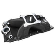 Proflow Intake Manifold, Max Jr. Single Plane, Aluminium, Black Oval Port, For Chevrolet, Big Block, Each - PFEM2902-BK PFEM2902-BK