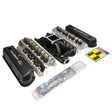 Proflow Cylinder Head SuperMax 210 & Intake Kit, Manifold, Max Jr, Single Plane, Aluminium, Black, Square Bore, SB For Ford, 289, 302W, Kit - PFEM2921-BK-HEADS PFEM2921-BK-HEADS