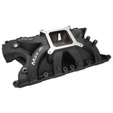 Proflow Intake Manifold, Max Jr, Single Plane, Aluminium, Black, Square Bore, SB For Ford, 351W, Each - PFEM2981-BK PFEM2981-BK