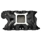 Proflow Intake Manifold, Max Jr, Single Plane, Aluminium, Black, Square Bore, SB For Ford, 351W, Each - PFEM2981-BK