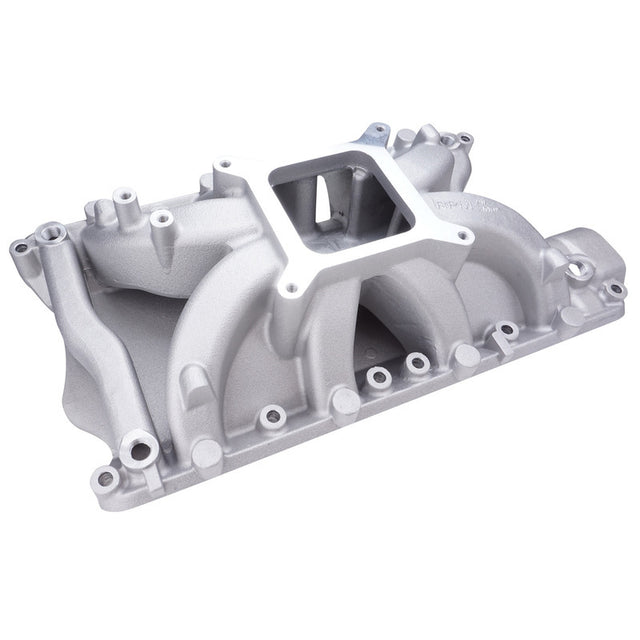 Proflow Intake Manifold, "Cosmetic Blemish" Max Jr, Single Plane, Aluminium, Natural, Square Bore, SB For Ford, 351W - PFEM2981-COSM PFEM2981-COSM