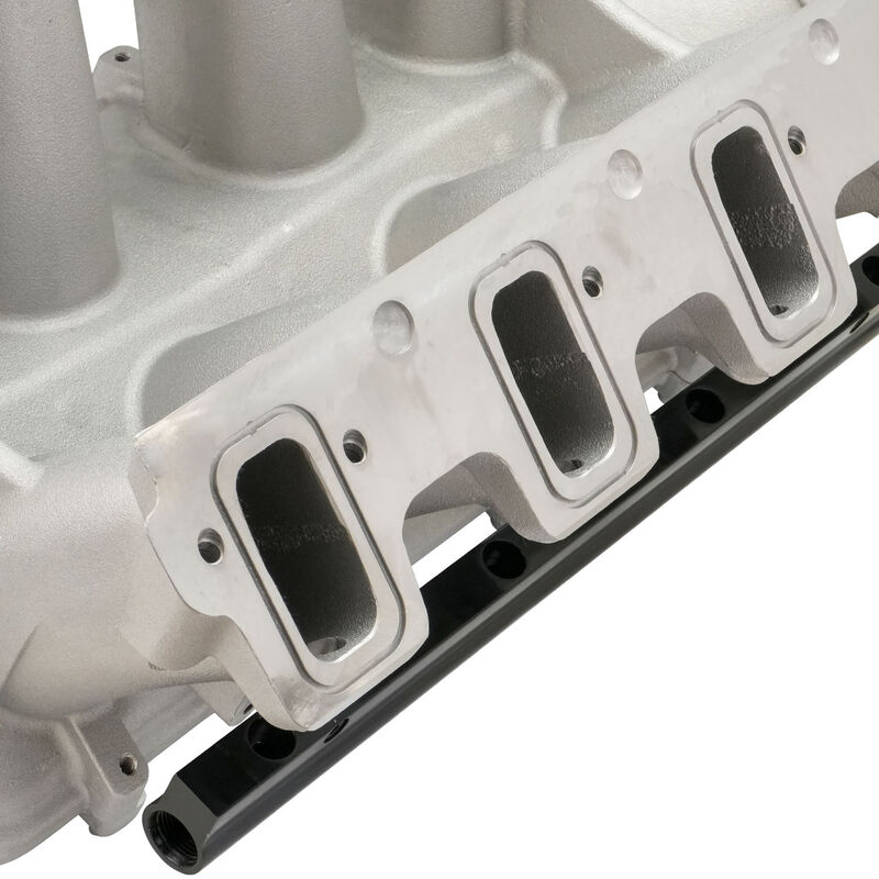 Proflow Intake Manifold, Supermax Hi Ram, Cast Aluminium, Holden Commodore LS3/L92, with Fuel Rails, Kit, Natural - PFEM300116