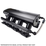 Proflow SuperMax EFI Intake Manifold Kit, For Holden Commodore LS1/LS2, Fabricated Black, w/Fuel Rails, 102mm Bore - PFEM63232
