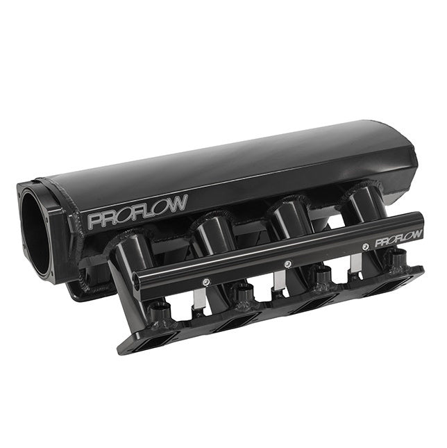 Proflow EFI Intake Manifold Kit, For Holden Commodore LS7 Square Port, Fabricated Black, 102mm Bore - PFEM63252