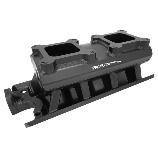 Proflow SuperMax Intake Manifold, Tunnel Ram, Fabricated Black, Dual Carburetted, SB Ford 289-302W - PFEM64242 PFEM64242