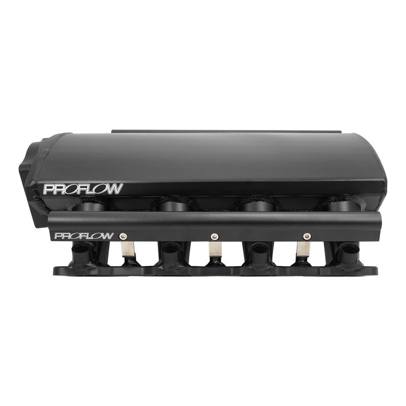 Proflow SuperMax EFI Intake Manifold Kit, Low Profile, For Holden Commodore LS3/L92, Fabricated Black, w/Fuel Rails, 102mm Bore - PFEM67322