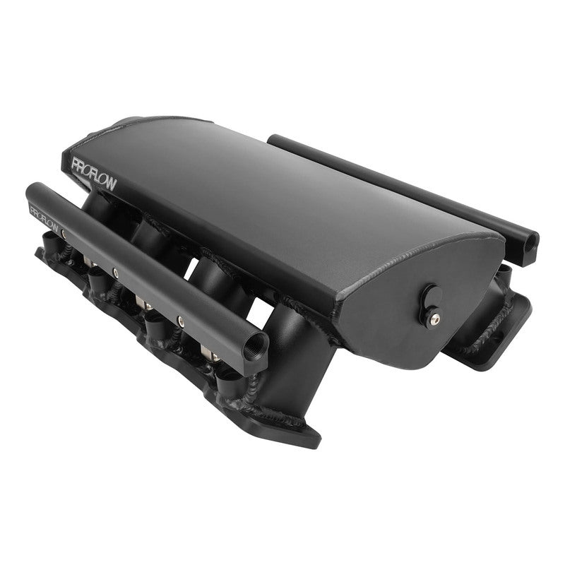 Proflow SuperMax EFI Intake Manifold Kit, Low Profile, For Holden Commodore LS3/L92, Fabricated Black, w/Fuel Rails, 102mm Bore - PFEM67322