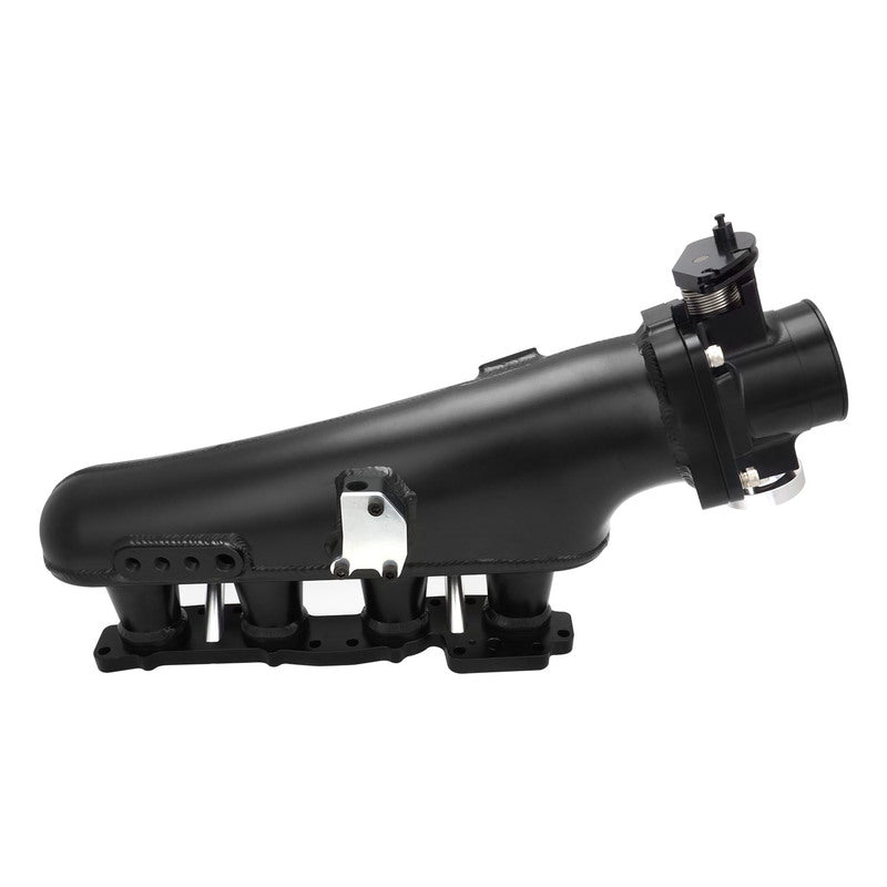Proflow Intake Manifold Kit, For Nissan SR20 S14/S15, Fabricated Aluminium, Black, 76mm Throttle Body, Fuel Rail Kit - PFEM67520BK