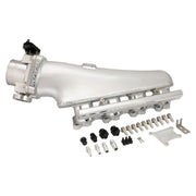 Proflow Intake Manifold Kit, For Nissan SR20 S13, Fabricated Aluminium, Polished, 76mm Throttle Body, Fuel Rail Kit - PFEM67522