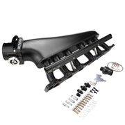 Proflow Intake Manifold Kit, Fabricated Aluminium, Black, For Nissan, Commodore RB30, Inlet Plenum, 90mm Throttle Body, Fuel Rail Kit - PFEM67530BK PFEM67530BK