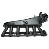 Proflow Intake Manifold Kit, Fabricated Aluminium, Black, For Nissan, Commodore RB30, Inlet Plenum, 90mm Throttle Body, Fuel Rail Kit - PFEM67530BK