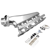 Proflow Intake Manifold Kit, Fabricated Aluminium, Polished, For Nissan, Commodore RB30, Inlet Plenum, 90mm Throttle Body, Fuel Rail Kit - PFEM67530 PFEM67530