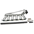 Proflow Intake Manifold Kit, Fabricated Aluminium, Polished For Toyota 1FZ-FE Inlet Plenum, 90mm Throttle Body, Fuel Rail - PFEM67545 PFEM67545