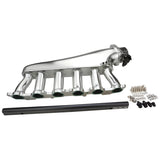 Proflow Intake Manifold Kit, Fabricated Aluminium, Polished For Toyota 1FZ-FE Inlet Plenum, 90mm Throttle Body, Fuel Rail - PFEM67545 PFEM67545