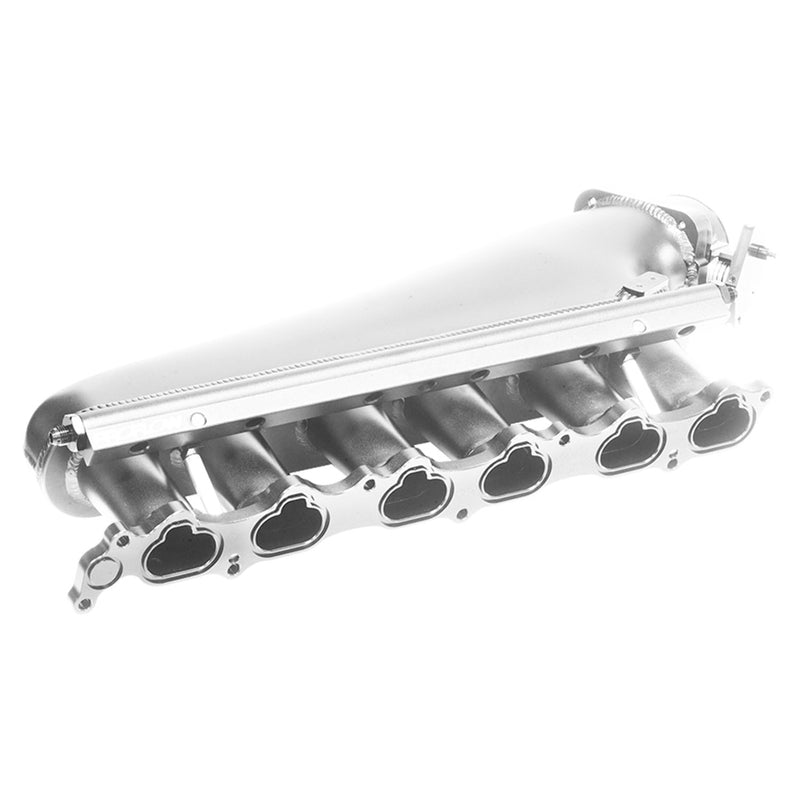 Proflow Intake Manifold Kit, Fabricated Aluminium, For Toyota 2JZGTE Turbo, Polished, Inlet Plenum, 90mm Throttle Body, Fuel Rail Kit - PFEM67552 PFEM67552