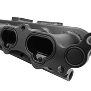 Proflow Intake Manifold Kit, Fabricated Aluminium, For Toyota 2JZGTE Turbo, Black, Inlet Plenum, 90mm Throttle Body, Fuel Rail Kit - PFEM67552BK