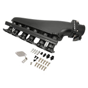 Proflow Intake Manifold Kit, Fabricated Aluminium, For Toyota 2JZGTE Turbo, Black, Inlet Plenum, 90mm Throttle Body, Fuel Rail Kit - PFEM67552BK PFEM67552BK