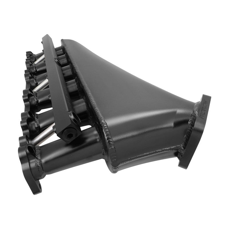 Proflow Intake Manifold Kit V2, For Ford Falcon XR6 BA/BF/FG Barra, Fabricated Aluminium, Black, 80mm Bore - PFEM67740BK