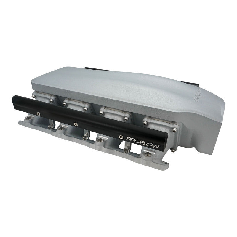 Proflow Intake Manifold Kit, SuperMax Plus, Cast Aluminium EFI, For Holden Commodore LS1/LS2, 102mm Bore, Natural - PFEM68711