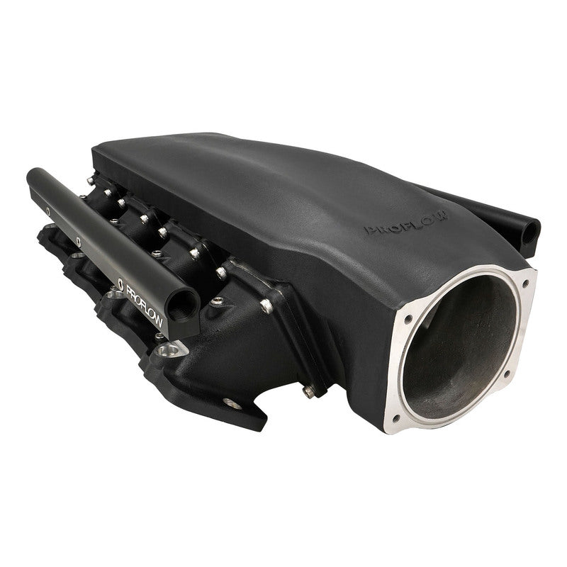 Proflow Intake Manifold Kit, SuperMax Plus, Cast Aluminium, EFI, For Holden Commodore LS3/L92, 102mm Bore, Black - PFEM68713-BK PFEM68713-BK
