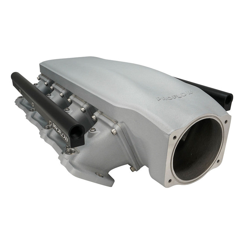 Proflow Intake Manifold Kit, SuperMax Plus, Cast Aluminium, EFI, For Holden Commodore LS3/L92, 102mm Bore, Natural - PFEM68713 PFEM68713