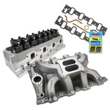 Proflow Cylinder Head Kit SuperMax 200, Heads, Rockers & Intake Manifold, AirMax, Dual Plane, Aluminium, 4-barrel, Holden, Commodore V8, VN - PFEM7594-HEADS PFEM7594-HEADS
