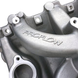 Proflow Intake Manifold, AirMax, Dual Plane, For Holden Commodore V8, VN Heads 253, 304, 308, Aluminium, Natural, Square Bore - PFEM7594