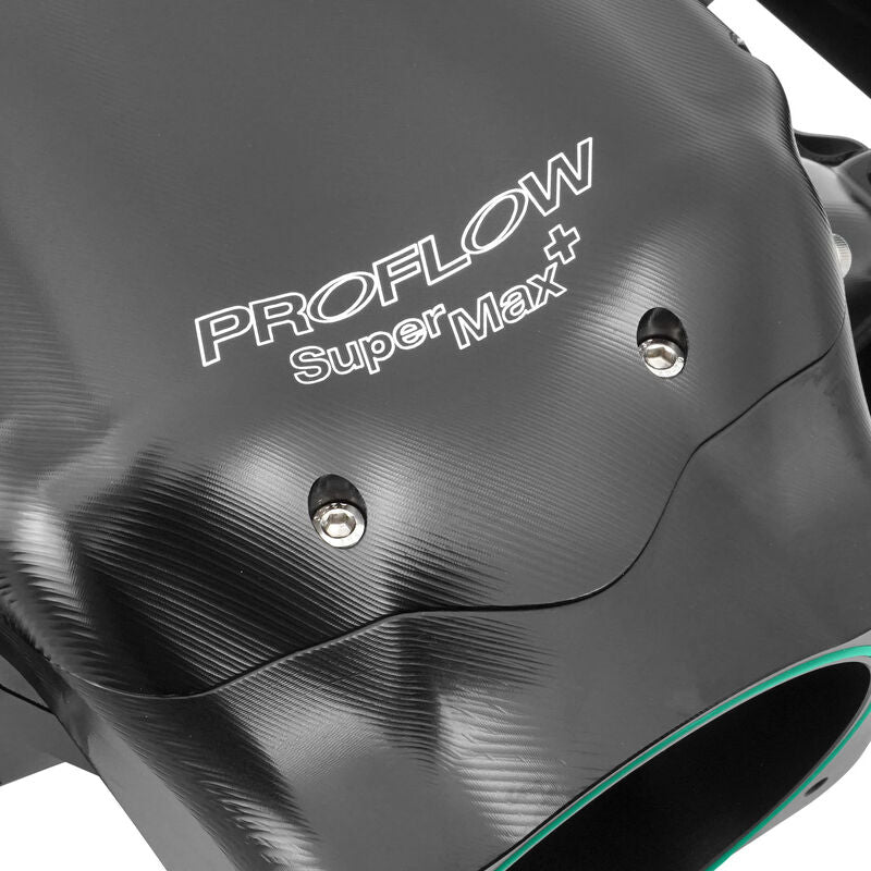 Proflow Billet CNC LS Intake Manifold Kit, SuperMax Plus, For Holden Commodore LS3/L92, 102mm Bore, Gloss Black - PFEMB69001
