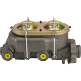 Proflow Master Cylinder, GM Universal, Cast Iron, Natural, 1.00 in. Bore, Dual Bowl, Left Port, , Each - PFEMC1312