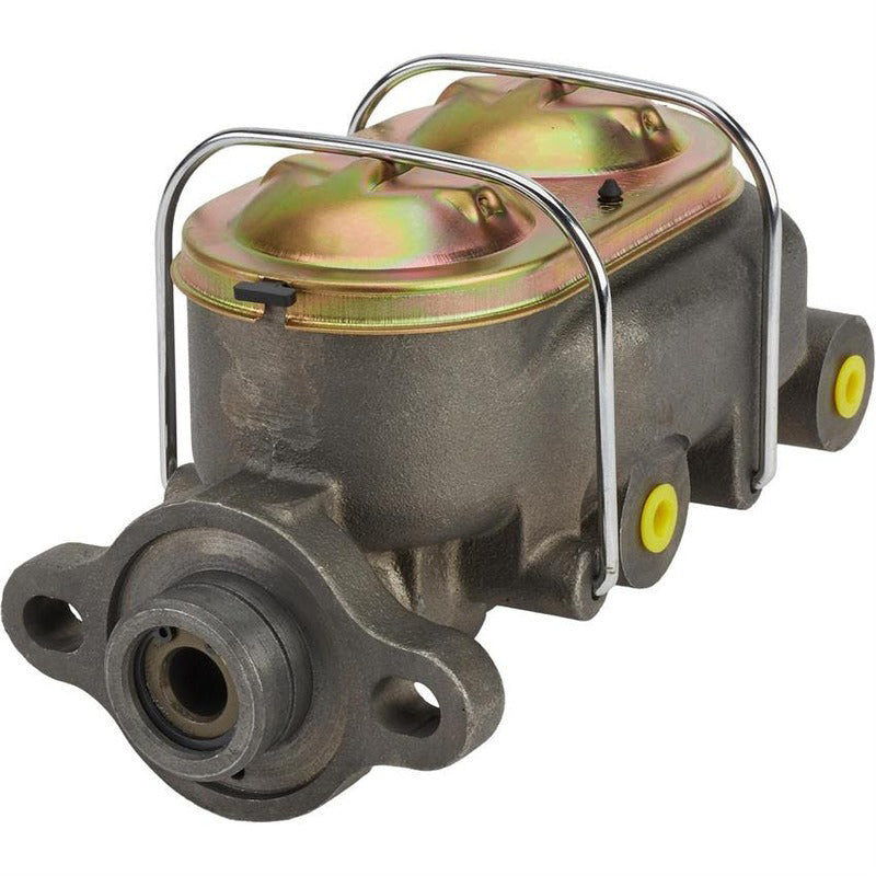 Proflow Master Cylinder, GM Universal, Cast Iron, Natural, 1.00 in. Bore, Dual Bowl, Left Port, , Each - PFEMC1312