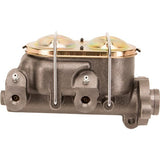 Proflow Master Cylinder, GM Original Style 67-77, Cast Iron, Natural, 1-1/8 in. Bore, Dual Bowl, Left Port, GM Original Style 67-77 - PFEMC3090