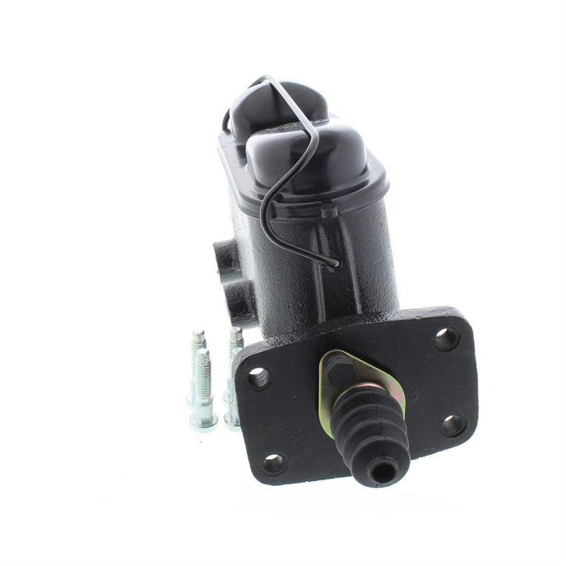 Proflow Master Cylinder, Mopar For Chrysler 66-74, Cast Iron, Black, 1-1/8 in. Bore, Dual Bowl, Disc/Drum, Each - PFEMC3560BK
