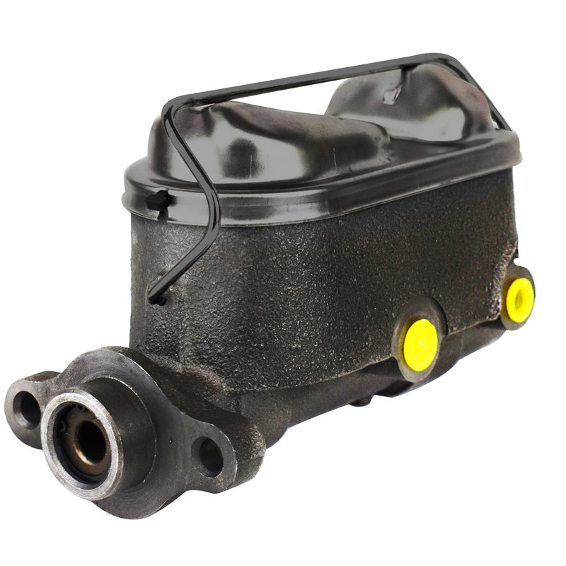 Proflow Master Cylinder, Ford Falcon/Mustang, Cast Iron, Black, 1.000 in. Bore, Dual Bowl, Disc/Drum, Each - PFEMC3562BK PFEMC3562BK