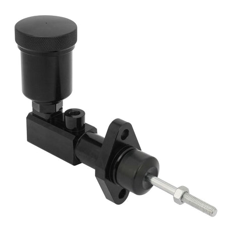 Proflow Master Cylinder, Billet Aluminium, Black Anodised, Single Piston .750 in. Bore, 3/8”-24 Ball Flare Seat, Universal, Kit - PFEMC8000BK PFEMC8000BK